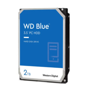 WD Blue 2TB 256MB 3.5″ SATA HDD
